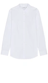 Calvin Klein Chemise Slim En Coton In 亮白