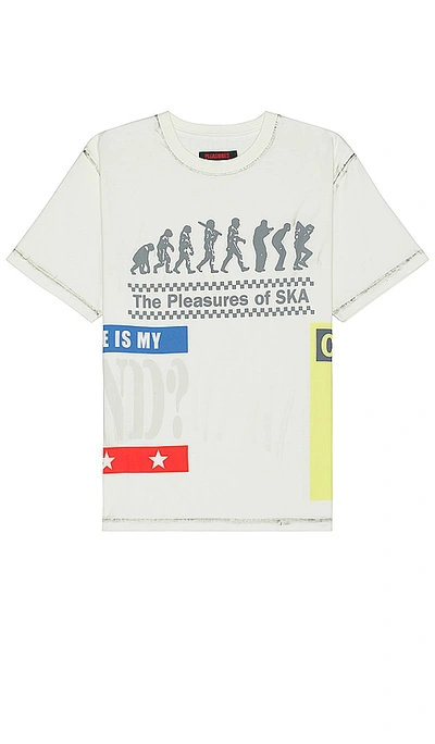 Pleasures Evolution Heavyweight T-shirt In 白色