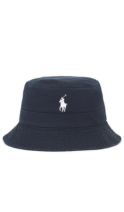 Polo Ralph Lauren Bucket Hat In Polo Black