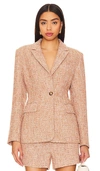 Steve Madden Harlow Blazer In Autumn Mau