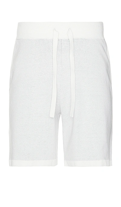 Wao Fully Knitted Short In White