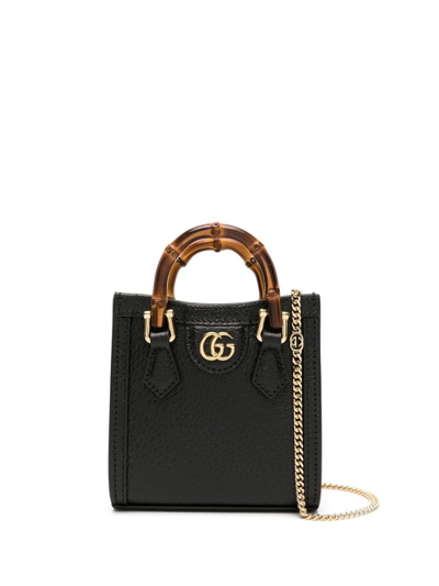 Gucci Black Diana Super Mini Bag