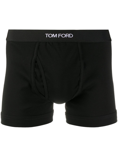 Tom Ford Slip Con Stampa In Black