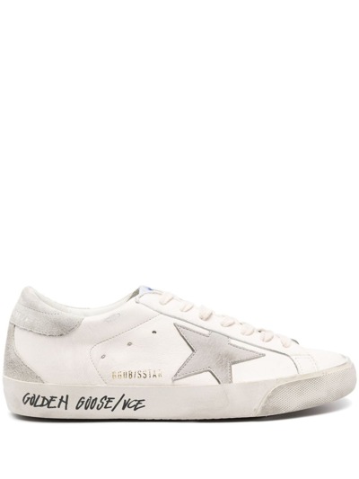 Golden Goose "super Star Classic" Sneakers In White