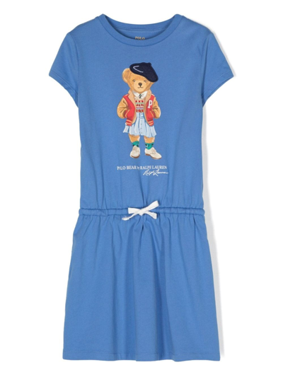 Polo Ralph Lauren Kids' Abito Modello T-shirt In Blue