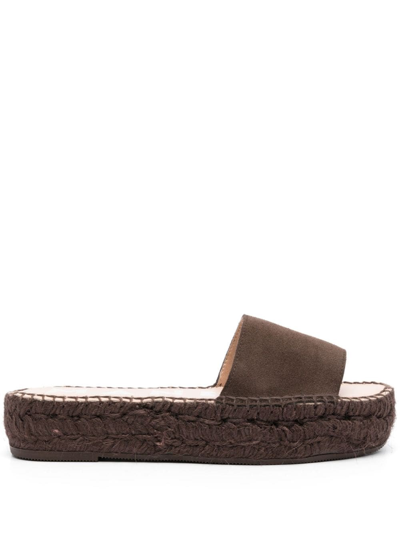 Manebi Espadrillas Hamptons In Black