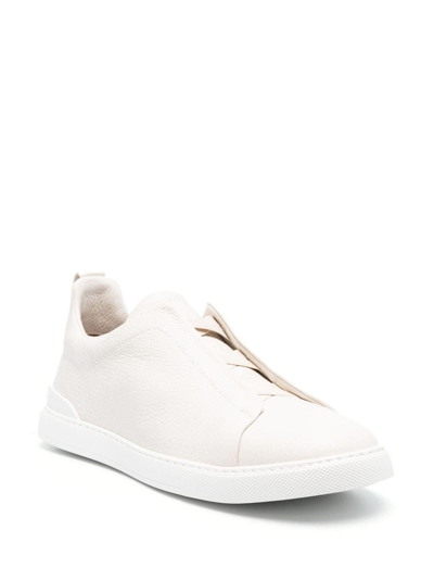 Zegna Trainers In White