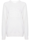 Givenchy Pullover A Maniche Lunghe In Cachemire. In White