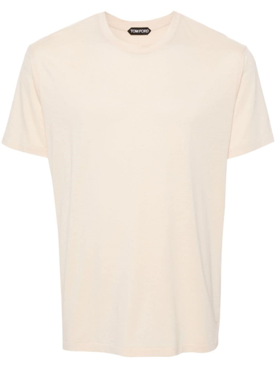 Tom Ford Slim Fit T-shirt Clothing In White