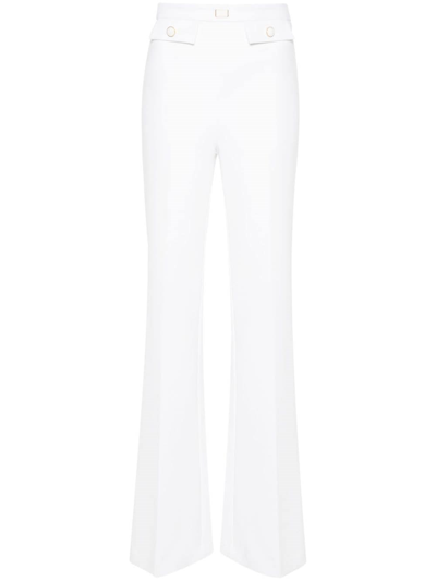 Elisabetta Franchi Trousers In White