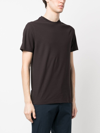 Zanone T-shirt In Brown