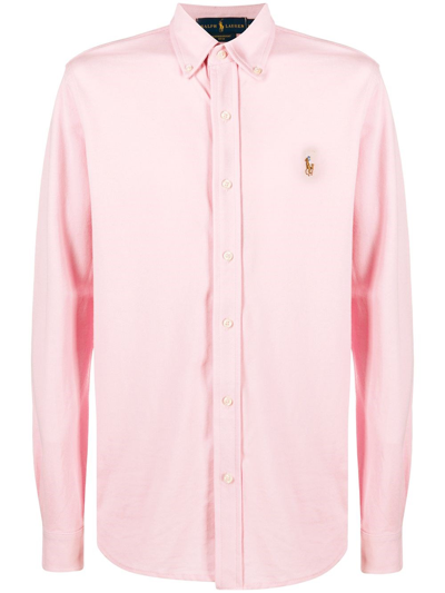 Polo Ralph Lauren Camicia Oxford In Pink