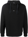 Apc A.p.c. Sweatshirt With Micro Logo In Black