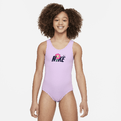 Purple Nike Swimwear Kids Nike Swim Big Kids' (girls') U-back One