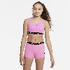 Nike Swim Big Kids' (girls') Racerback Bikini & Shorts Set In Pink