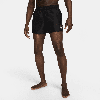 Nike Men's Swim Essential 3" Volley Shorts In Black