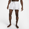 Nike Men's Swim Essential 3" Volley Shorts In White