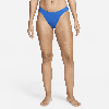 Nike Women's Essential Sling Bikini Swim Bottom In Blue