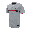 Nike Georgia  Men's College Replica Baseball Jersey In Grey