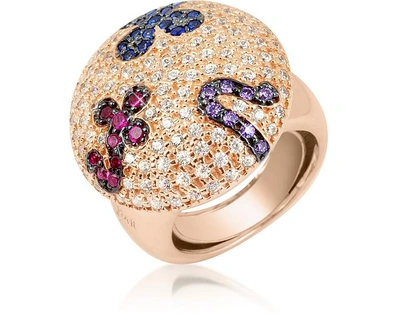 Gucci Rings Multicolor Fashion Ring In Violet