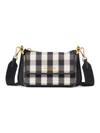 KATE SPADE WOMEN'S DOUBLE UP GINGHAM LEATHER CROSSBODY BAG