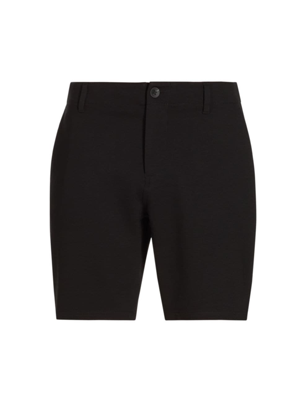 PAIGE Hanser drawstring-waistband shorts - Neutrals