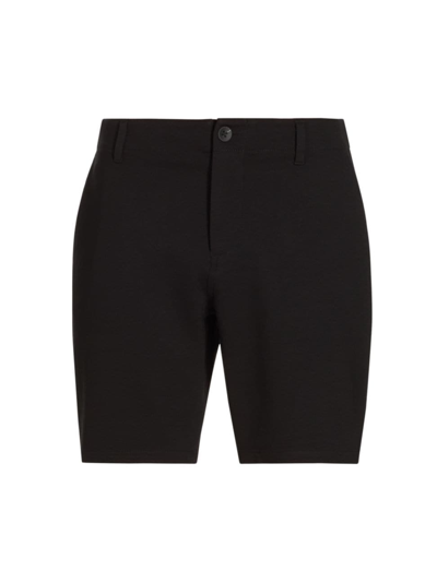 Paige Rickson Relaxed-fit Stretch-woven Shorts In Black