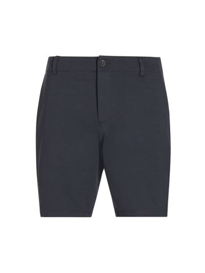 Paige Rickson Relaxed-fit Stretch-woven Shorts In Blue