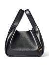 Stella Mccartney Stella Logo Faux-leather Tote Bag In Pine/gold