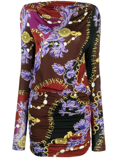 Versace Jeans Couture Dress Clothing In Multicolour