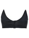 Y/project Black Invisible Strap Bralette In Black