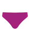 Robin Piccone Women's Ava Mid-rise Bikini Bottom In Acai