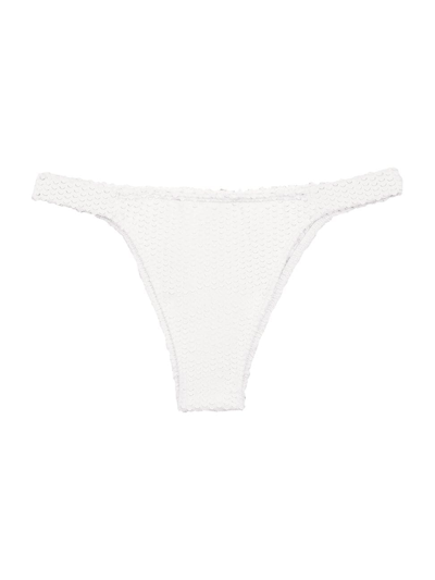 Vix By Paula Hermanny Women's Fany Strapless Scales Bikini Top In Off White