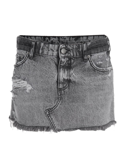 Ser.o.ya Women's Vanessa Denim Mini Skirt In Alameda