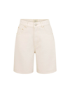 DL1961 WOMEN'S TAYLOR ULTRA HIGH RISE FLAX SHORTS