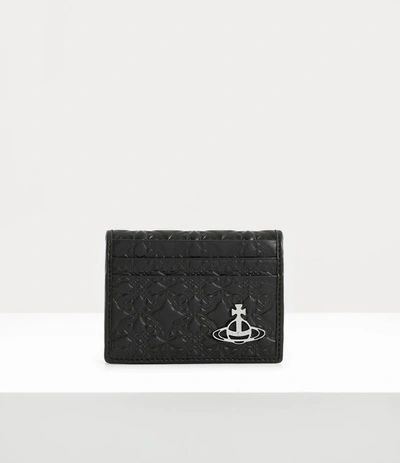 Vivienne Westwood Man Card Holder In Black