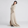 NAADAM LUXE CABLE KNIT WOOL BLANKET