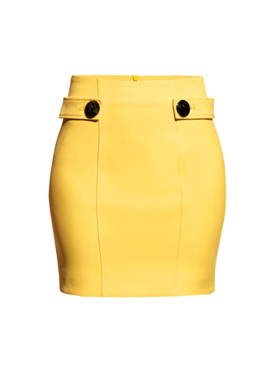 As By Df Women's Merci Skirt In Lemon Yellow