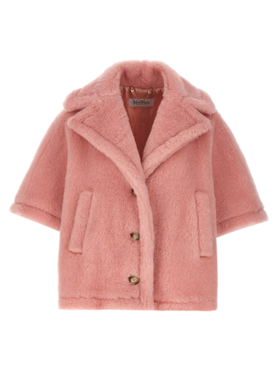 Max Mara Aleggio Cape In Pink