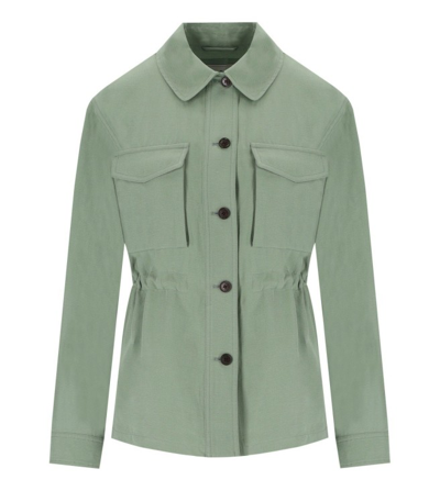 Woolrich Sage Green Overshirt