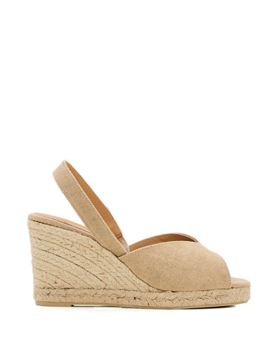 Castaã±er 80mm Brisa Wedge In Beige