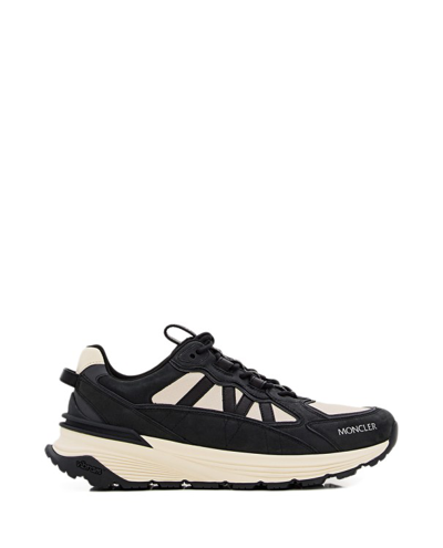 Moncler Lite Runner Low Top Trainers In Black