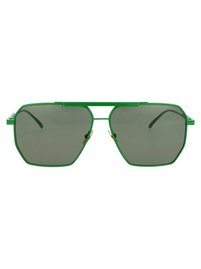 Bottega Veneta Bv1012s Sunglasses In Green