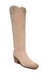 Shop Sam Edelman Britten Western Boot In Sesame