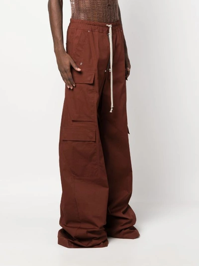 Rick Owens Lido Mid-rise Wide-leg Trousers In 50