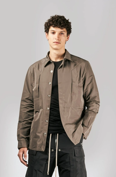 Rick Owens Fogpocket Outershirt In 48
