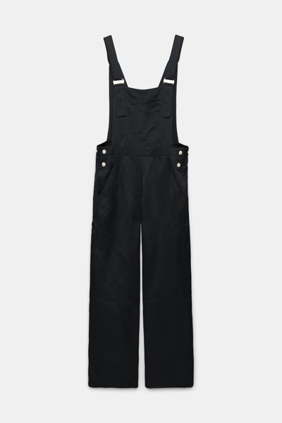 Dorothee Schumacher Slouchy Overalls In Black