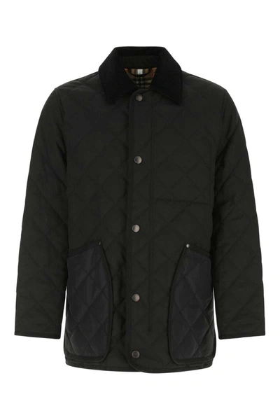 Burberry Down Jackets In Black
