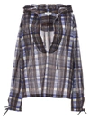 Ferragamo Men Check Blouse In Multicolor