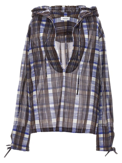FERRAGAMO SALVATORE FERRAGAMO CHECK BLOUSE